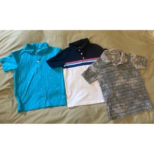 Boys cotton polo shirt bundle size 4/5